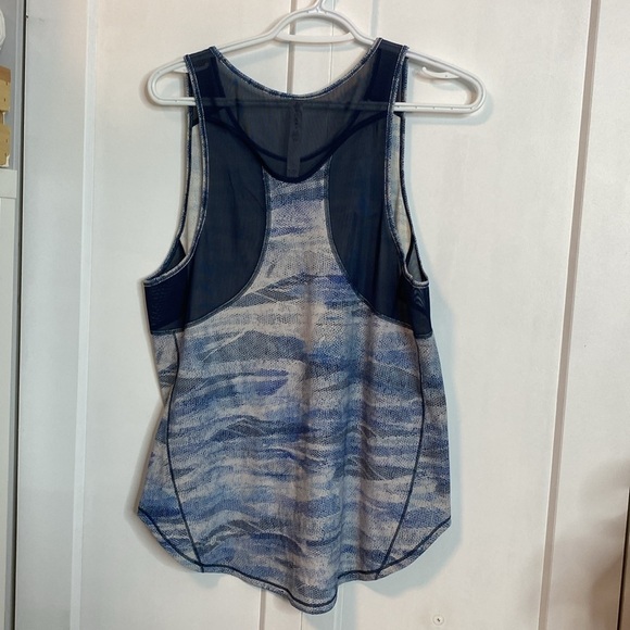 Lululemon | Sculpt Tank II Mesh Scape Multi / True Navy - US10 - Sleeveless - Picture 8 of 9